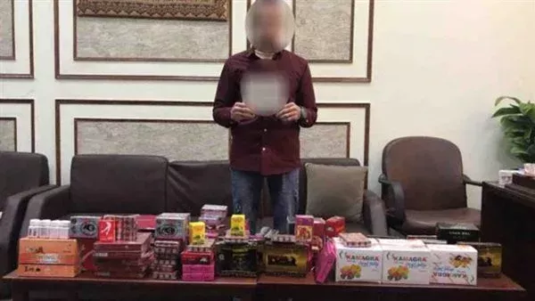 المتهم والمضبوطات