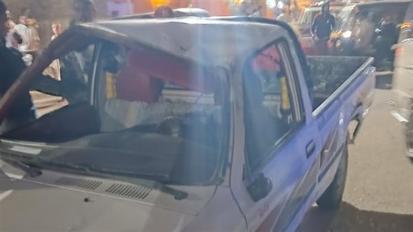 حادث انقلاب سيارة