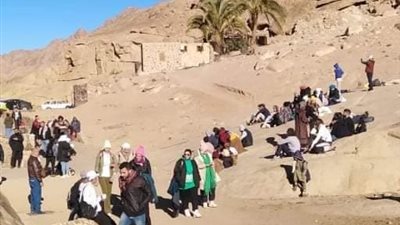 أول أيام العام الجديد.. 714 زائرا في سانت كاترين لزيارة المقدسات الدينية