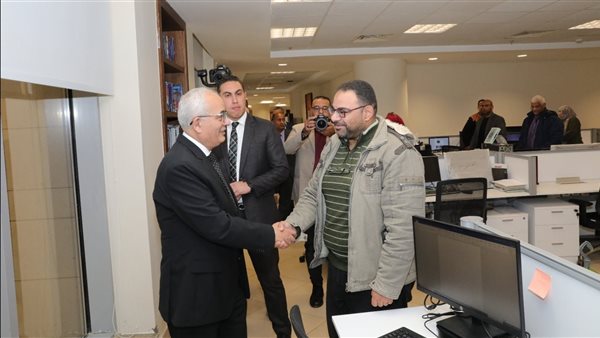 جانب من الجولة التفقدية