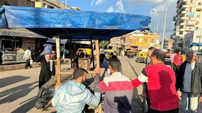 رفع 2023 حالة إشغال طريق مخالف بالبحيرة