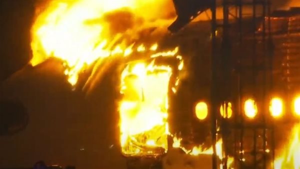 حريق طائرة - أرشيفية