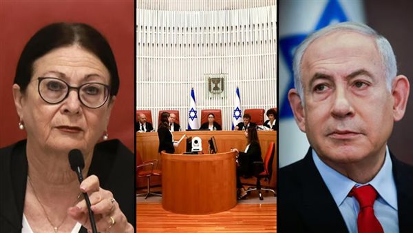 نتنياهو ورئيس المحكمة