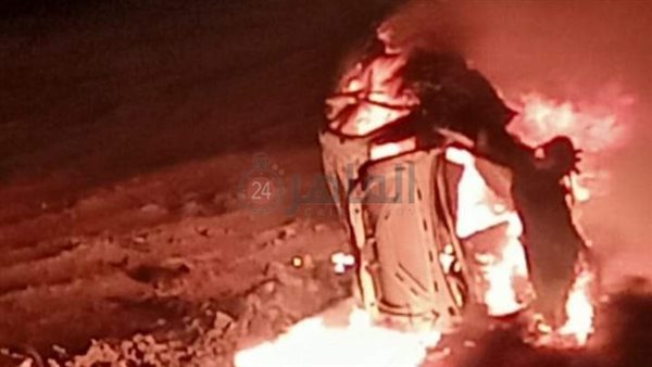 اشتعال سيارة 