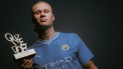 رسميًا.. هالاند يتوج بجائزة أونزي دور لأفضل لاعب في الدوريات الخمسة الكبرى