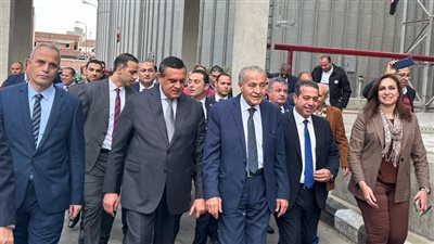 وزيرا التموين والتنمية المحلية يتفقدان صومعة دمنهور بالبحيرة| صور 