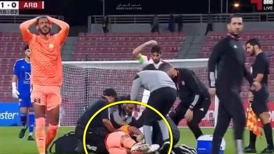 القصة الكاملة لسقوط لاعب أم صلال في نهائي كأس قطر | فيديو