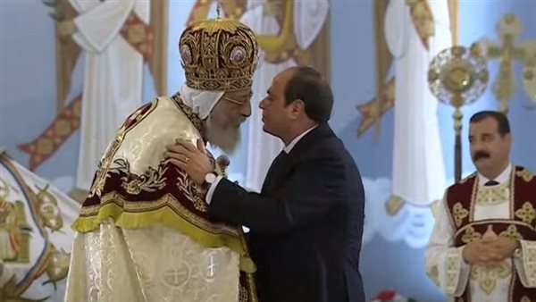 الرئيس السيسي والبابا