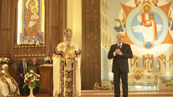 الرئيس السيسي والبابا