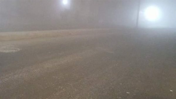 شبورة مائية كثيفة