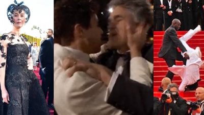 دعم لفلسطين وسقوط على الدرج وقُبلة.. أبرز لقطات حفل توزيع جوائز جولدن جلوب 2024