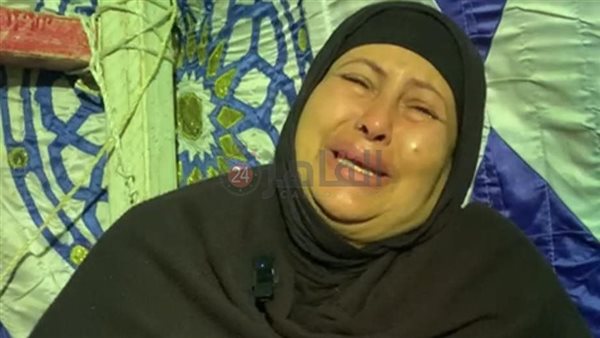 أم الشاب المتوفي