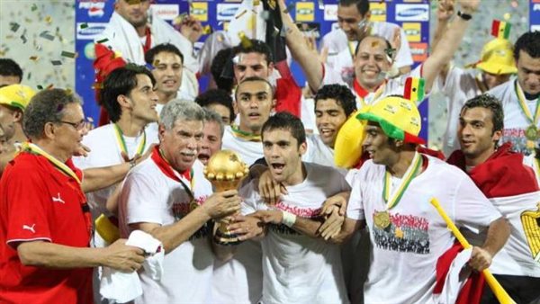 احتفال مصر بأمم إفريقيا