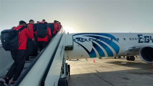 مصرللطيران تسير رحلة