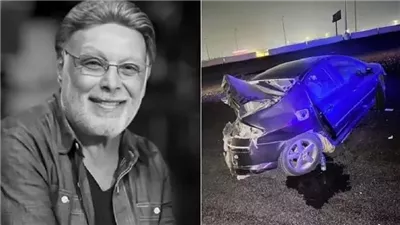 خبطه بالعربية واتقلبت 5 مرات.. شاهد عيان يكشف بالتحقيقات كيف وقع حادث الفنان أشرف عبد الغفور؟ 