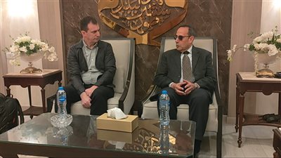 محافظ شمال سيناء يستقبل وكيل الأمين العام للأمم المتحدة بالعريش