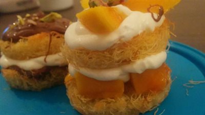 وصفات كنافة بالكريمة والمانجو.. اختاري ما يحلوا لكِ ولأسرتك | فيديو