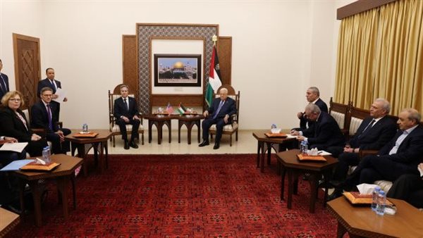 أبومازن وبلينكين