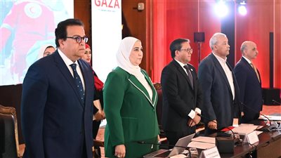 النداء الإنساني الدولي لدعم غزة.. افتتاح فعاليات مؤتمر الهلال الأحمر المصري بحضور وزيري التضامن والصحة