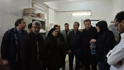 وكيل وزارة الصحة بالمنوفية: السيطرة على حريق بمستشفى تلا| صور