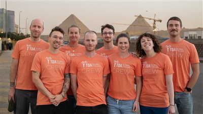 انطلاق رحلة طواف أفريقيا 2024 من أمام أهرامات الجيزة