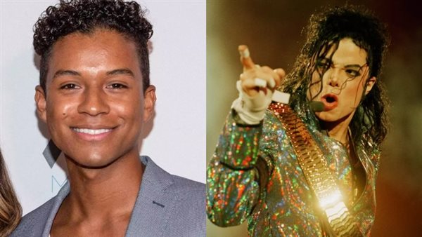 مايكل جاكسون وابن