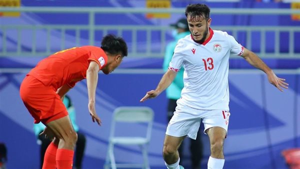 مباراة الصين وطاجيكستان