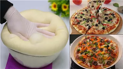 إزاى تعملي عجينة بيتزا هشة وقطنية.. 3 وصفات مثالية والمقادير بالكوب 