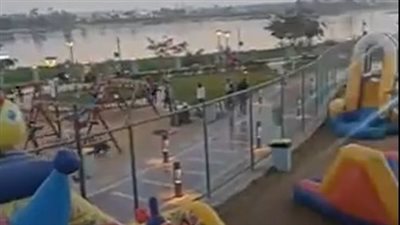 بيحتفلوا بالإجازة.. إقبال الأسر للتنزه على الممشى السياحي ببني سويف | بث مباشر 