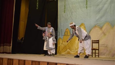 ثقافة المنيا تختتم العرض المسرحي عفركوش بمسرح ديوان عام المحافظة