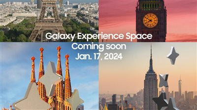 سامسونج تفتتح معارض التجارب Galaxy الجديدة.. وتدعو العملاء إلى استكشاف الحقبة التالية من Galaxy AI