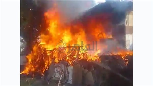 حريق ببورسعيد 