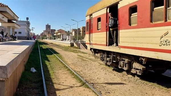 خروج قطار عن القضبان