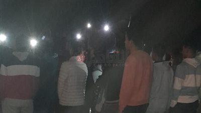 تشييع جنازة سائق دليفري بالفيوم توفي في حادث بـ 6 أكتوبر بسبب سباق سيارات