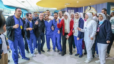 تفاصيل زيارة خالد بيبو ومارسيل كولر لمستشفى 57357