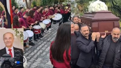 بـ الدرامز والمُزمار.. تشييع جثمان والد قصي خولي من قريته الخراب بطرطوس |صور