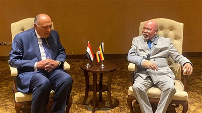 وزير الخارجية يلتقي نظيره الأوغندي على هامش قمة دول عدم الانحياز بأوغندا