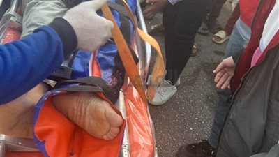 إصابة مسن في حادث تصادم بالفيوم