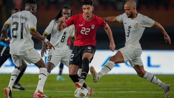 مباراة مصر وغانا