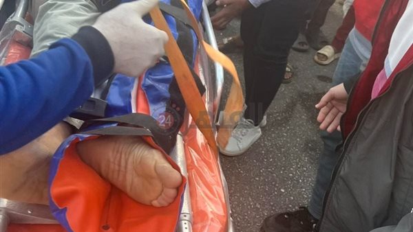 إصابة مسن ف حاد تصادم