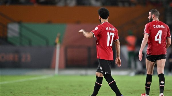 محمد صلاح خلال استبداله