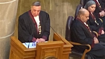 رئيس المحكمة الدستورية: أحكامنا راعت في قضائها حقوق الإنسان وحريات المواطن المصري