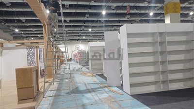 هنا المعرفة والتنوير.. شاهد تجهيزات معرض القاهرة الدولي للكتاب في دورته الخامسة والخمسين| صور