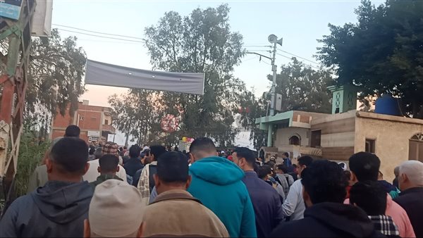 تشييع جنازة أب قتل