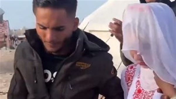 زواج تحت القصف الإسرائيلي