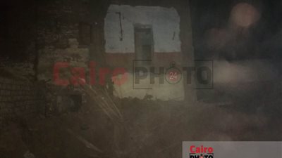 مصرع شخص إثر انهيار منزل بقرية في المنيا