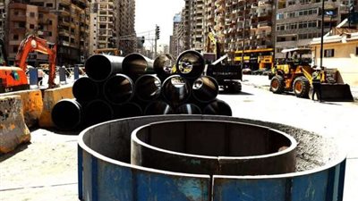 التخطيط والتنمية المحلية ومحافظ الإسكندرية يتفقدون مشروع استراتيجية الأمطار بالمحافظة