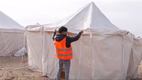 المخيم الإغاثي المصري