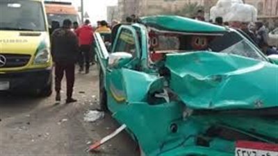 إصابة 3 أشخاص في تصادم سيارة ربع نقل مع كارو بالأقصر 