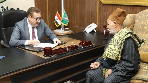 لقاء محافظ المنوفية